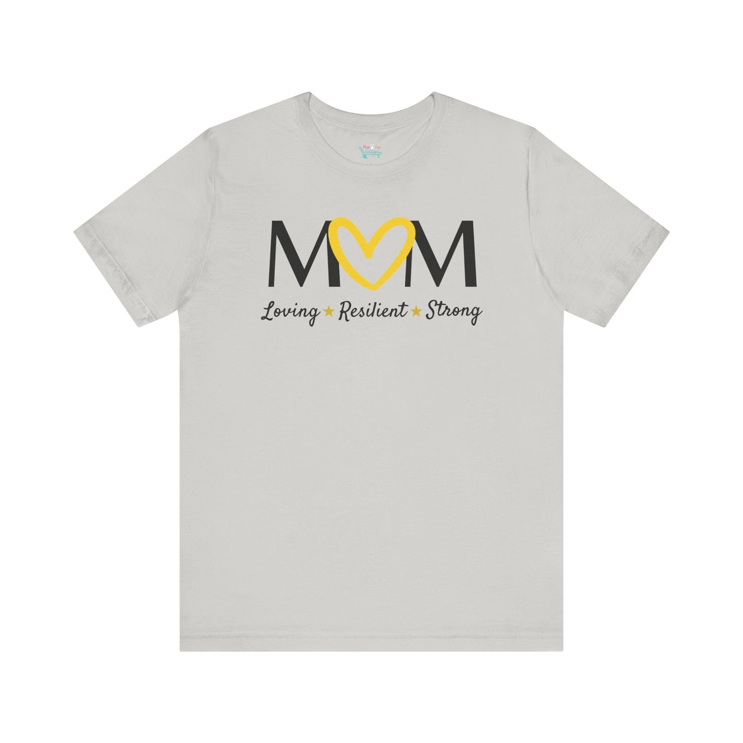 Yellow Heart MOM Tee
