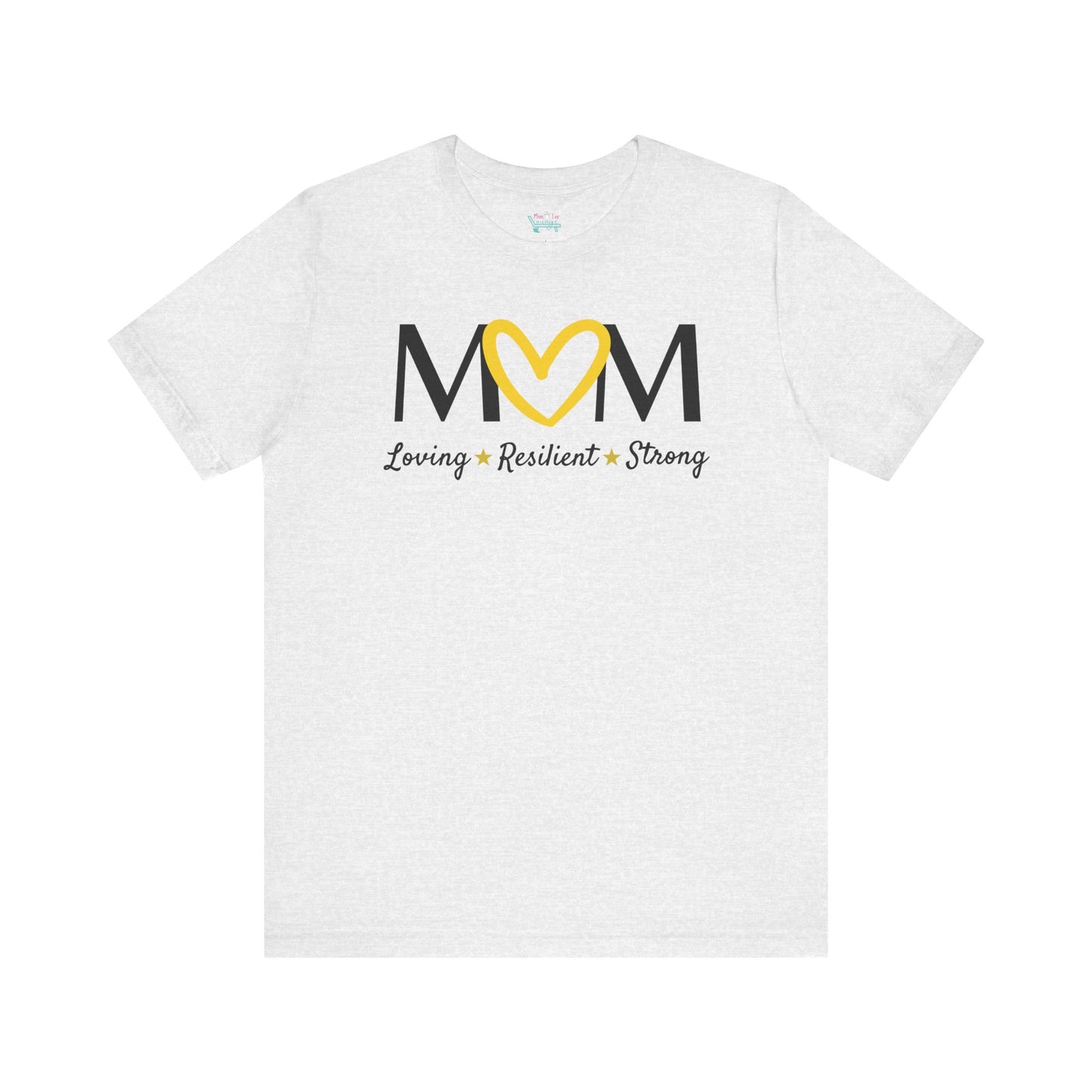 Yellow Heart MOM Tee