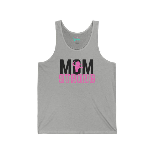 MOM Strong Tank-Curly girl