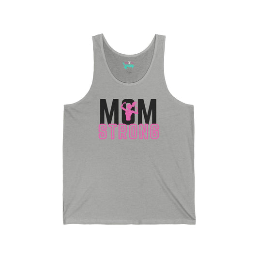 MOM Strong Tank- Straight ponytail