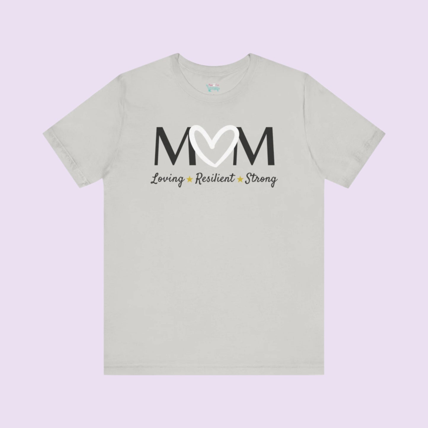 White Heart MOM Tee