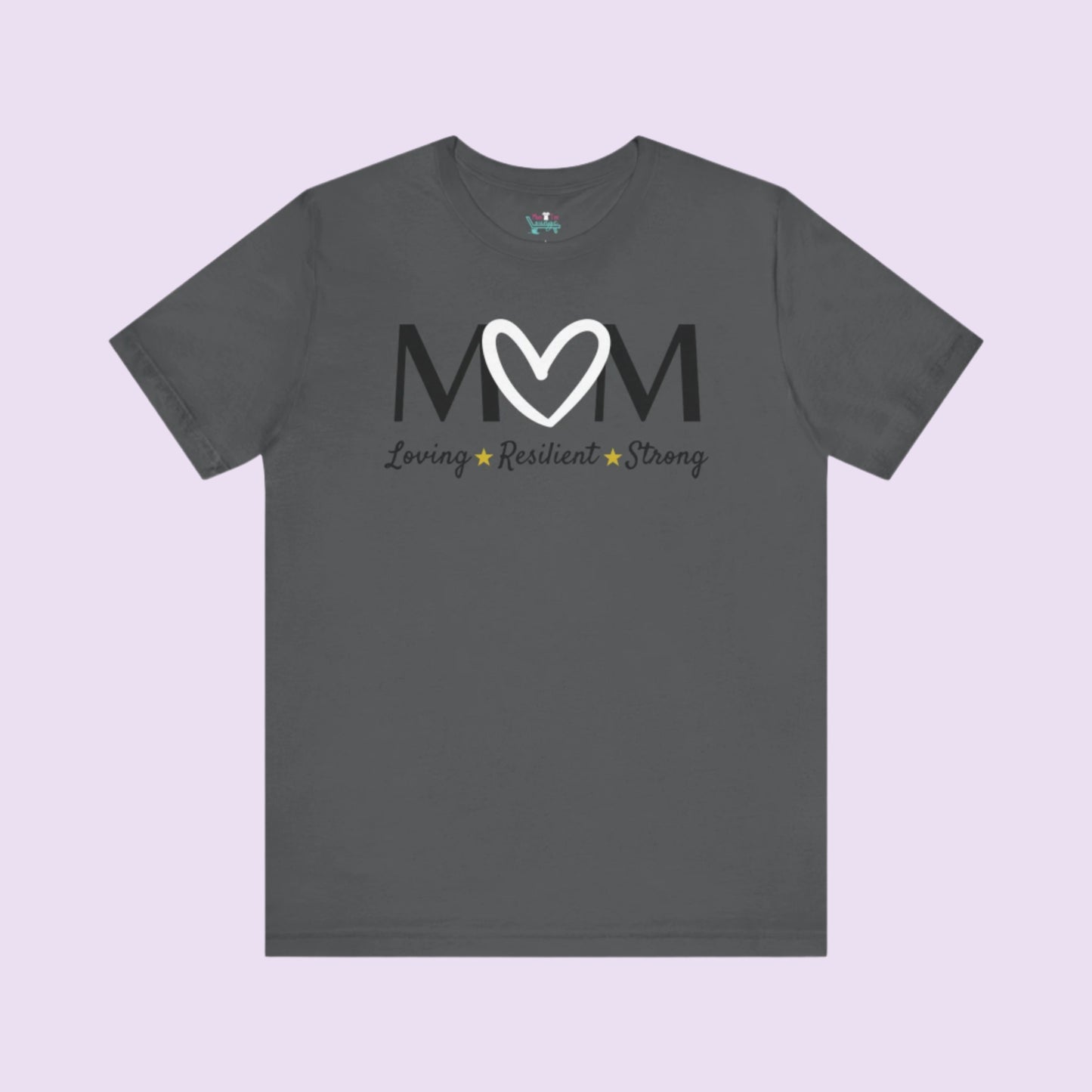 White Heart MOM Tee