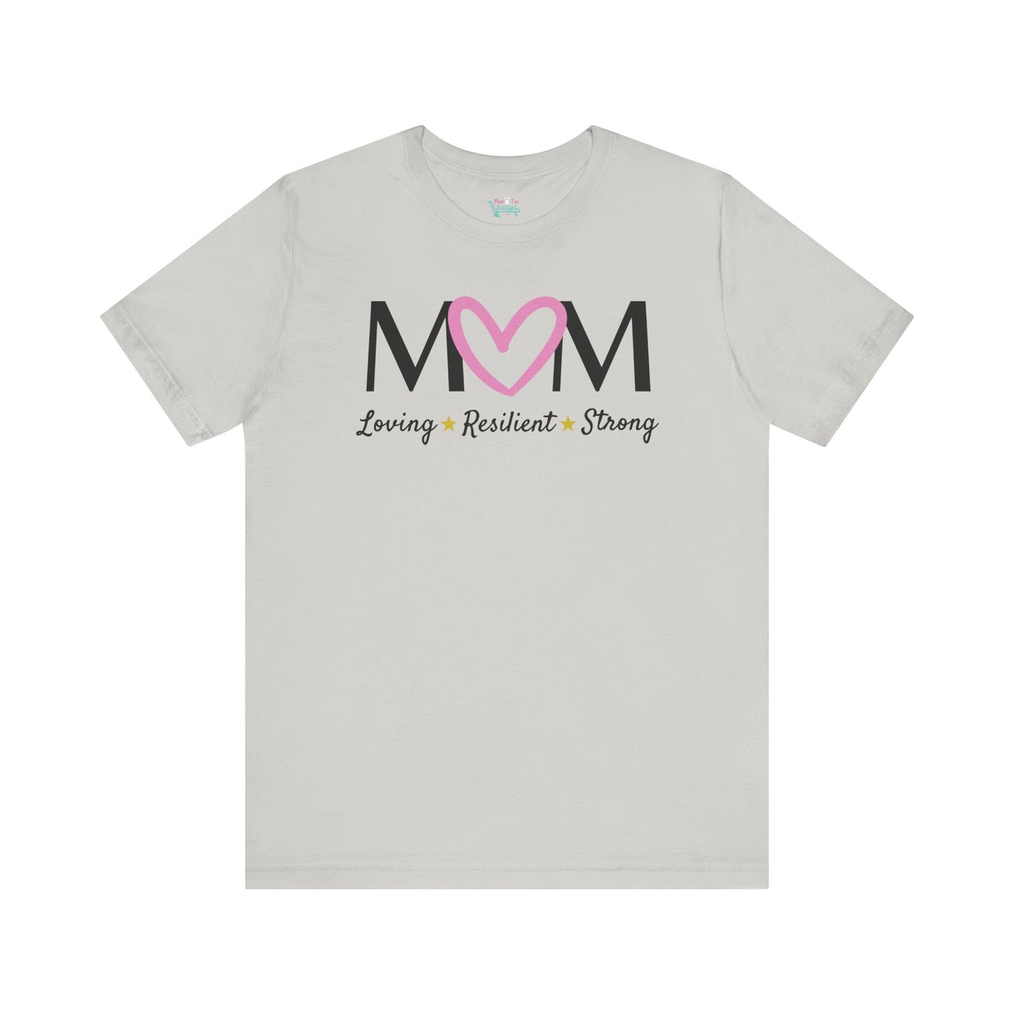 Pink Heart MOM Tee
