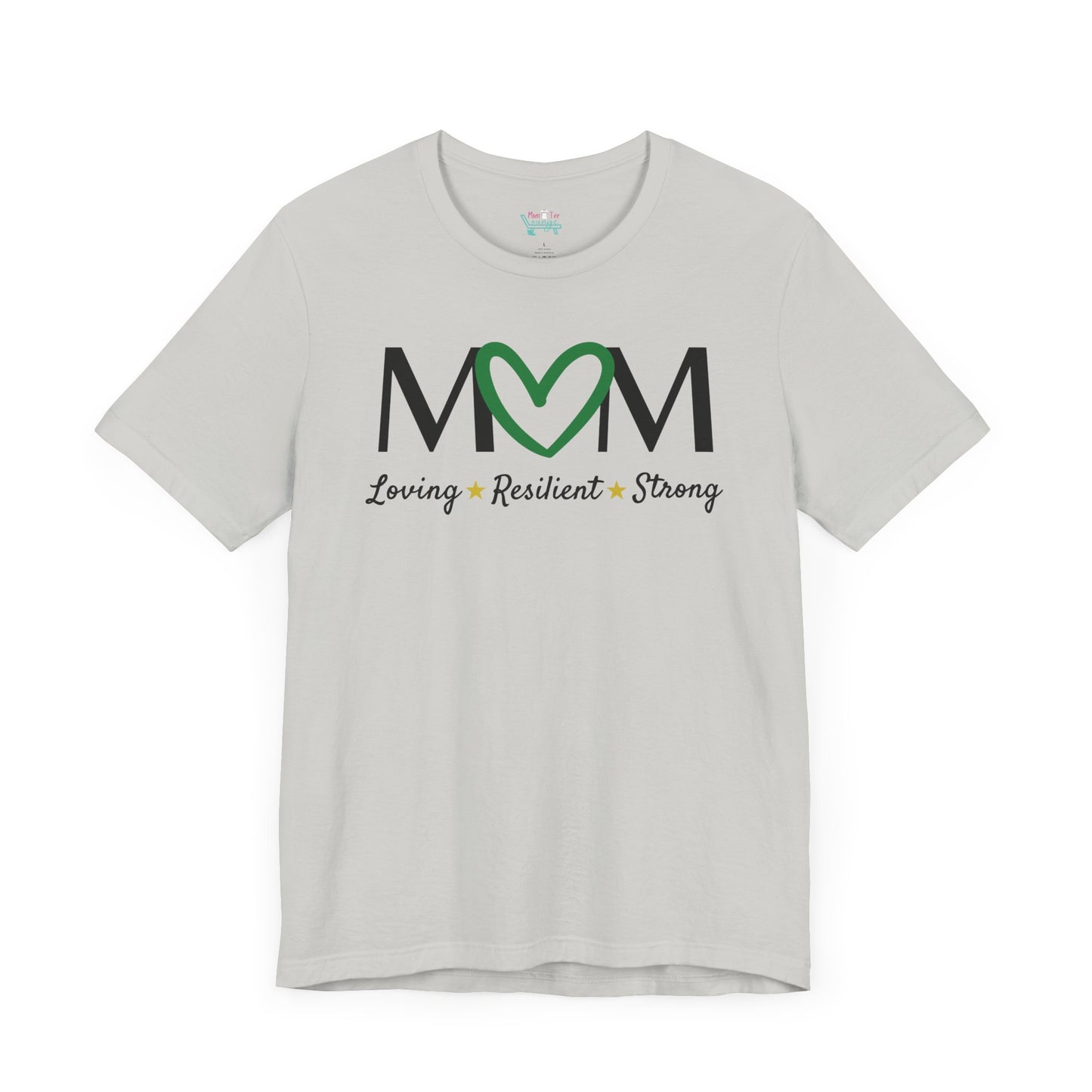 Green Heart MOM Tee