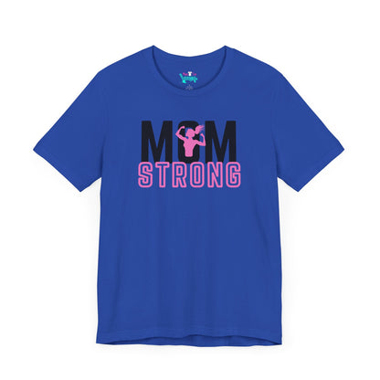 MOM Strong Tee- Straight Ponytail