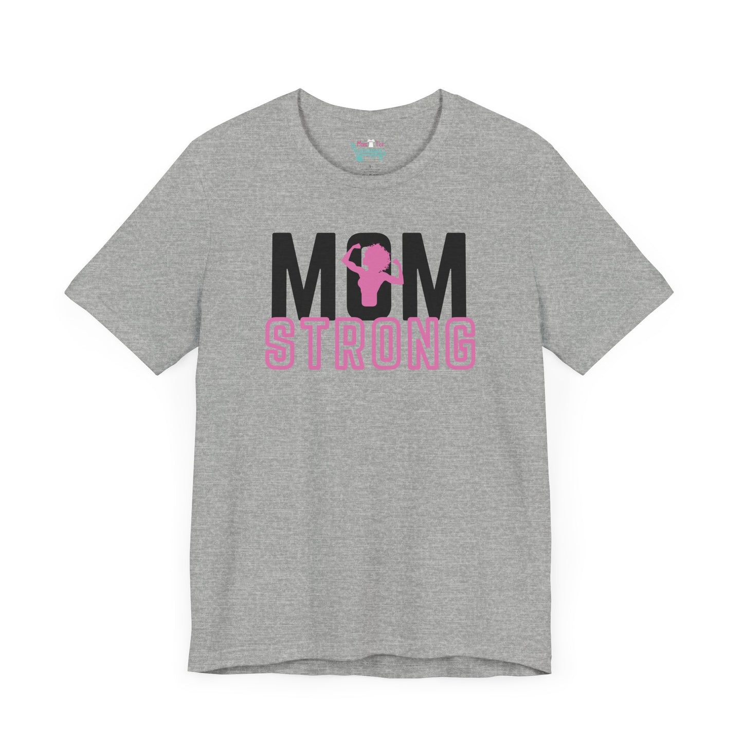 MOM Strong Tee-Curly girl