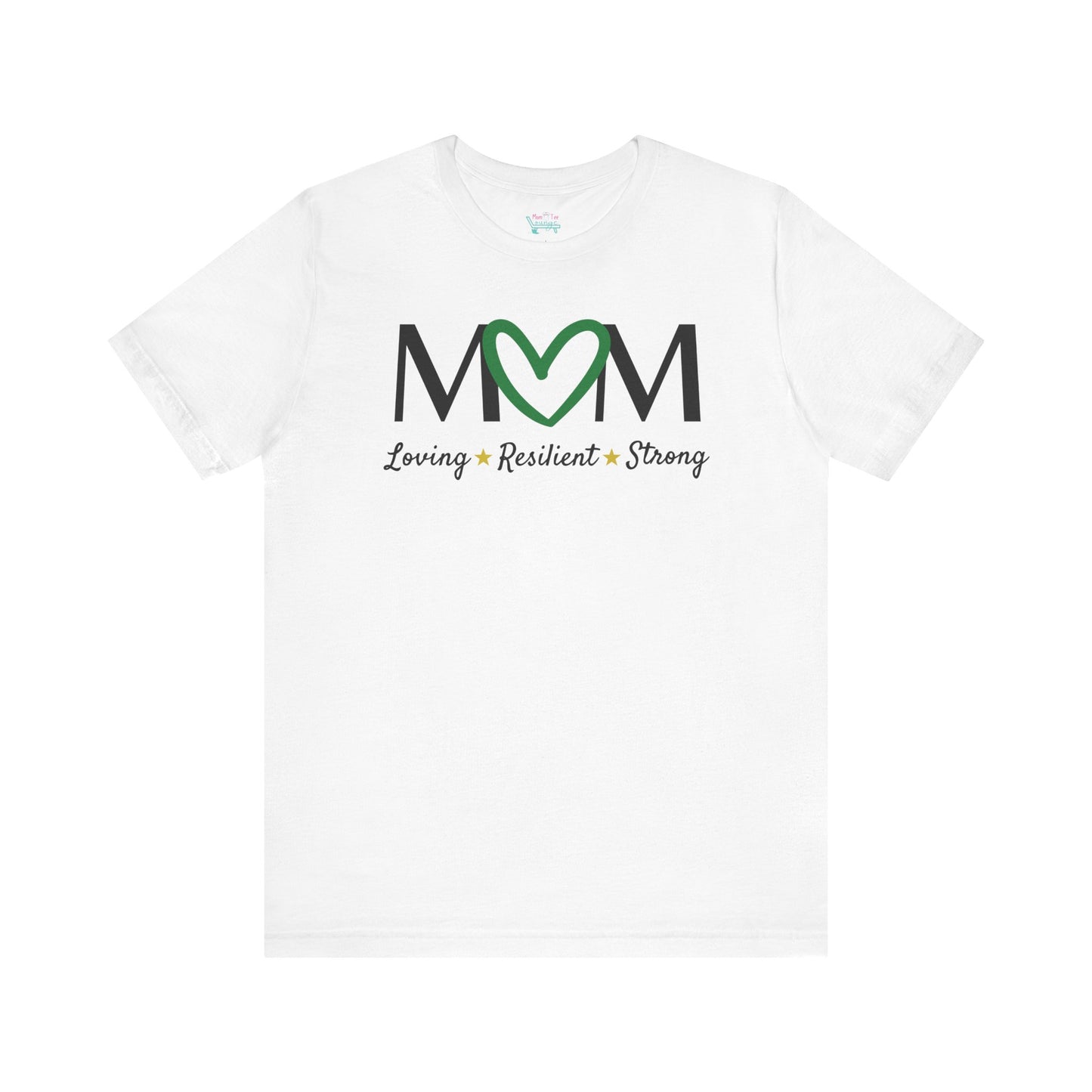 Green Heart MOM Tee