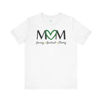 Green Heart MOM Tee