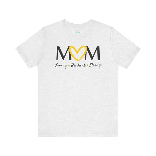 Yellow Heart MOM Tee