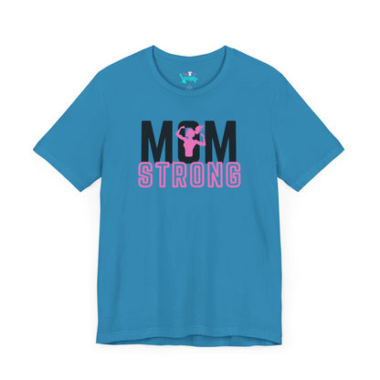 MOM Strong Tee- Straight Ponytail