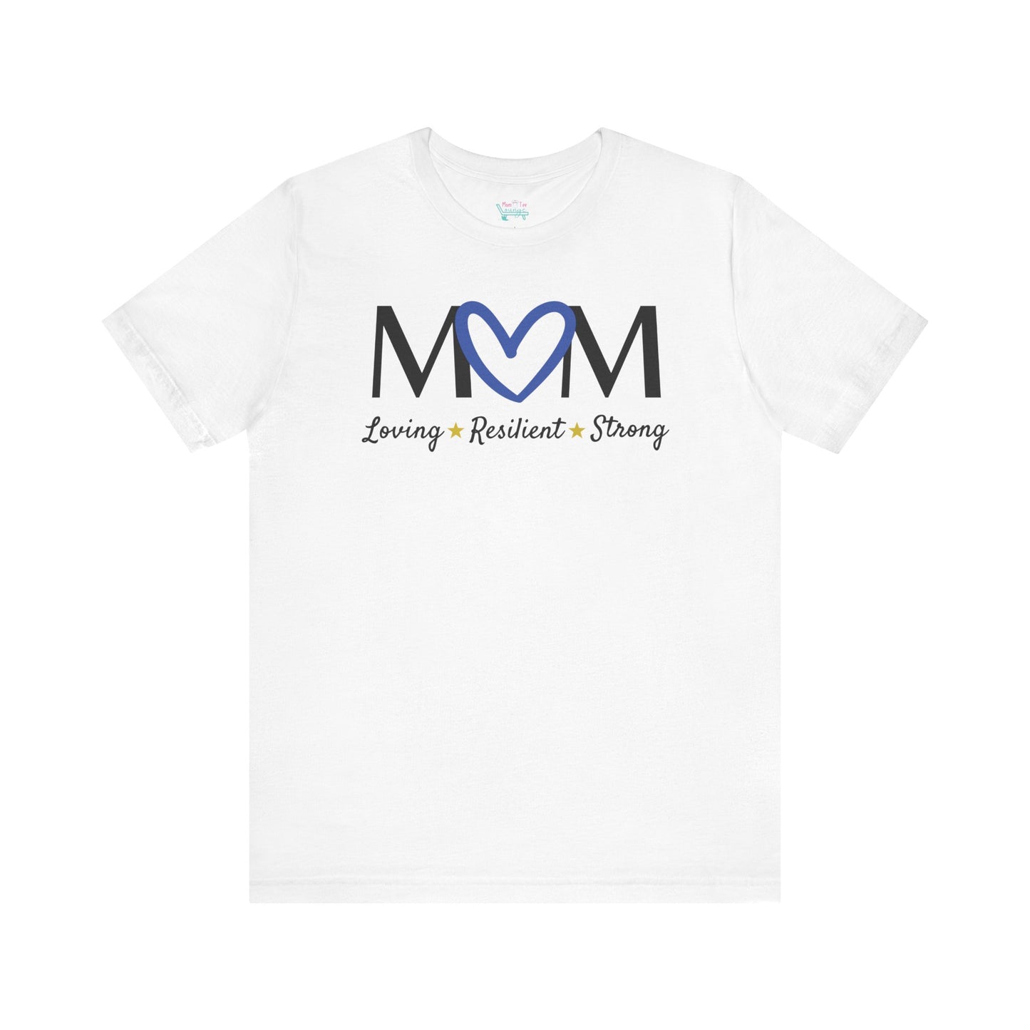 Blue Heart MOM Tee