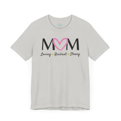Pink Heart MOM Tee