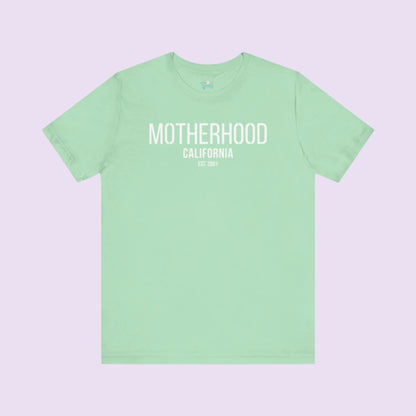 Motherhood Est.-White Font