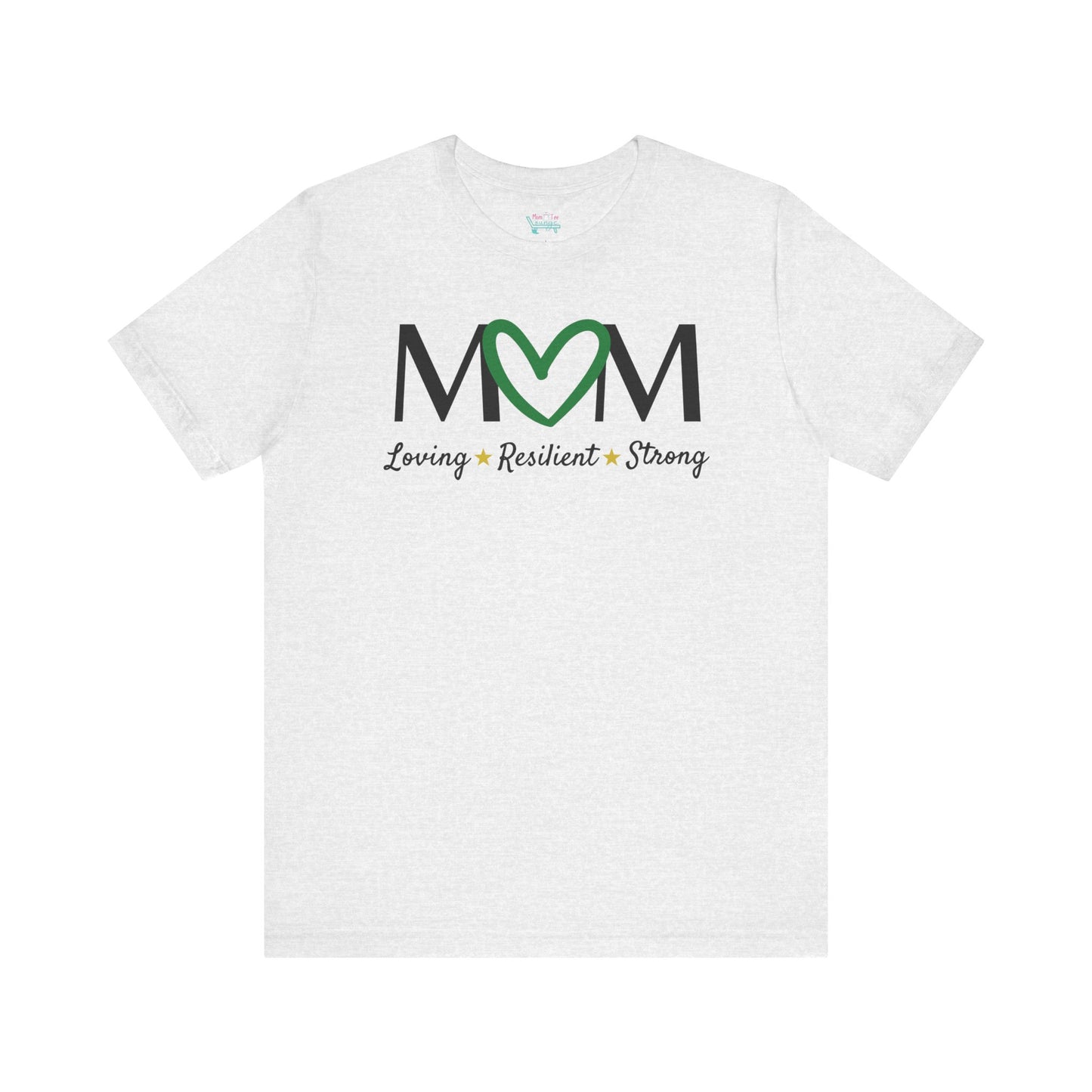 Green Heart MOM Tee