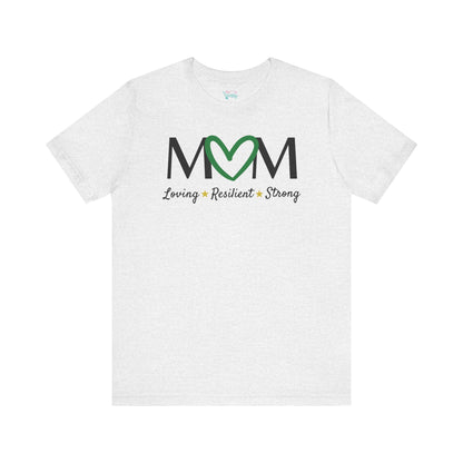 Green Heart MOM Tee