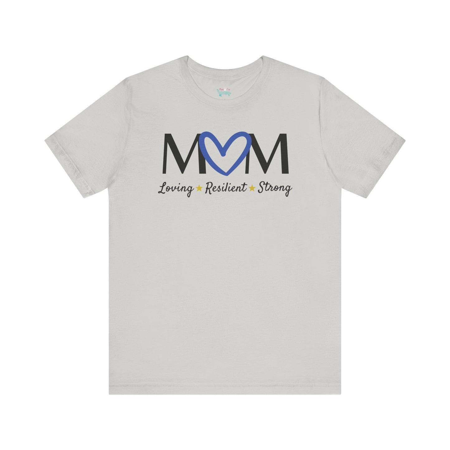 Blue Heart MOM Tee