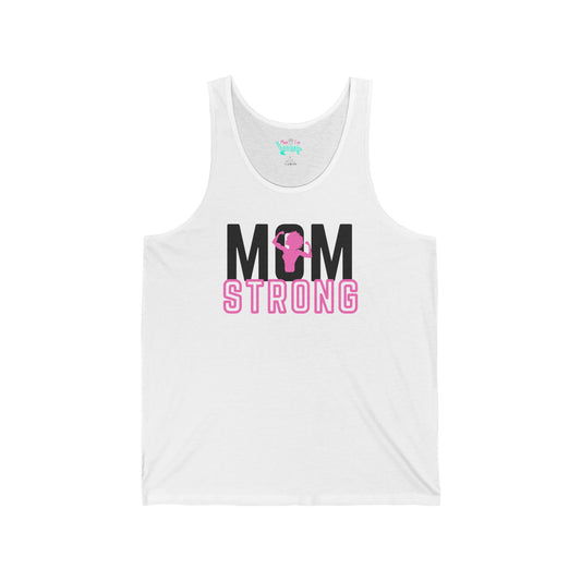 MOM Strong Tank-Curly girl